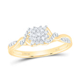 1/6CTW-DIA CN FASHION RING